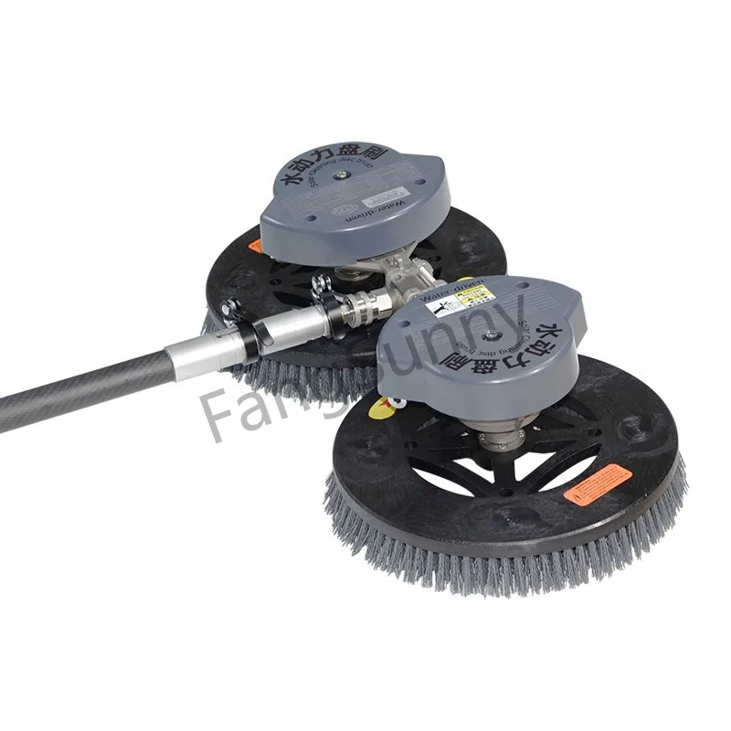 

Hot Sale Double Head Brush For Ultra-large Area Rooftop Solar Panels Water Powered Cleaning For Panel Cleaning Machine
