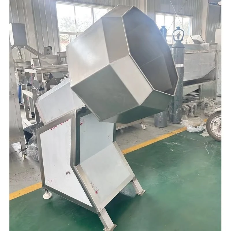Mezcladora Industrial de Acero Inoxidable para Anís Estrellado, Mezcladora de Alimentos, Mezcladora de Condimentos para Papas y Chios, Directo de Fábrica