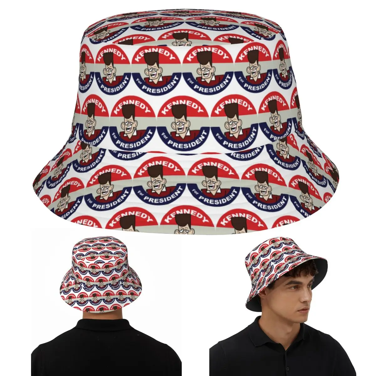 استنساخ عالية Jfk دلو القبعات بنما قبعة الأطفال بوب صياد القبعات لصيف قبعات الصيد للجنسين