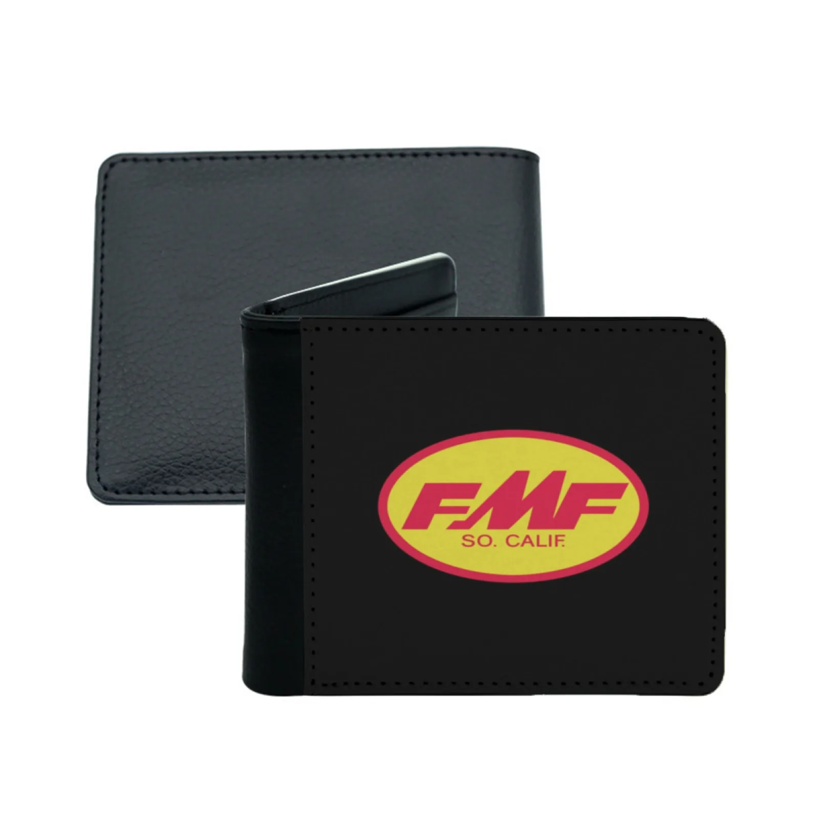 Fmf Bmx 1976 Dompet Kulit Pria Kartu Kredit/Tempat Id Sisipan Tas Uang Dompet Pendek Pria Sepeda Sepeda Gunung