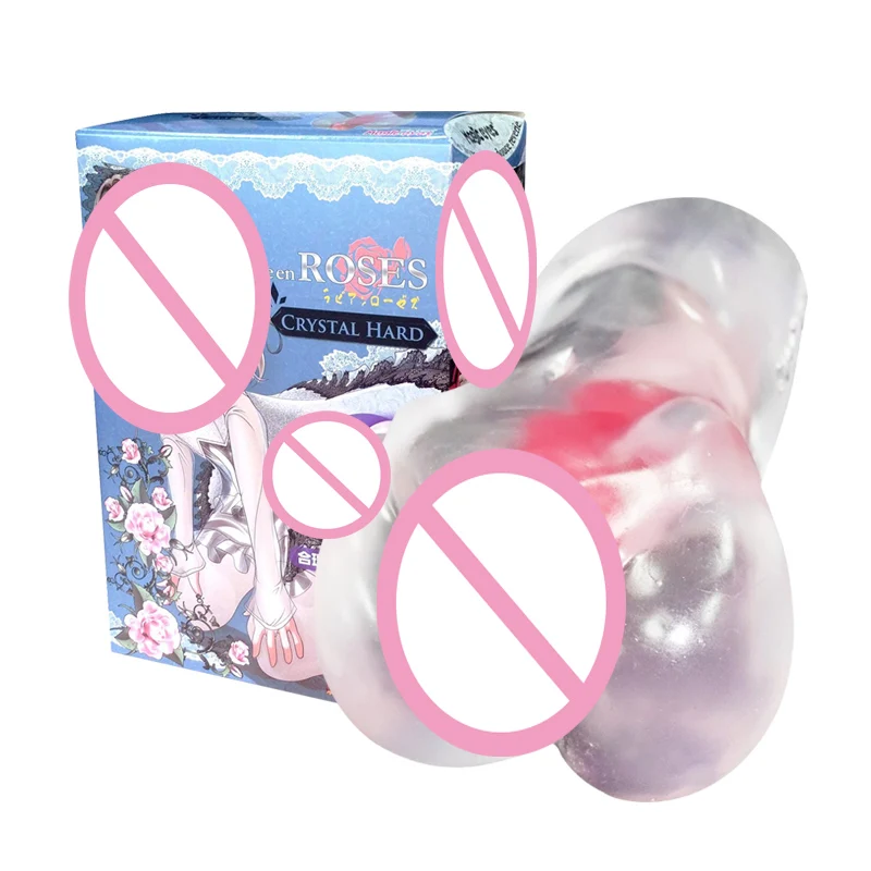 

Japan delicate Onaholes Male Masturbator La Vie En Roses Crystal Hard Adult Sex Toy for Men Artificial Vagina for Men Magic Eyes