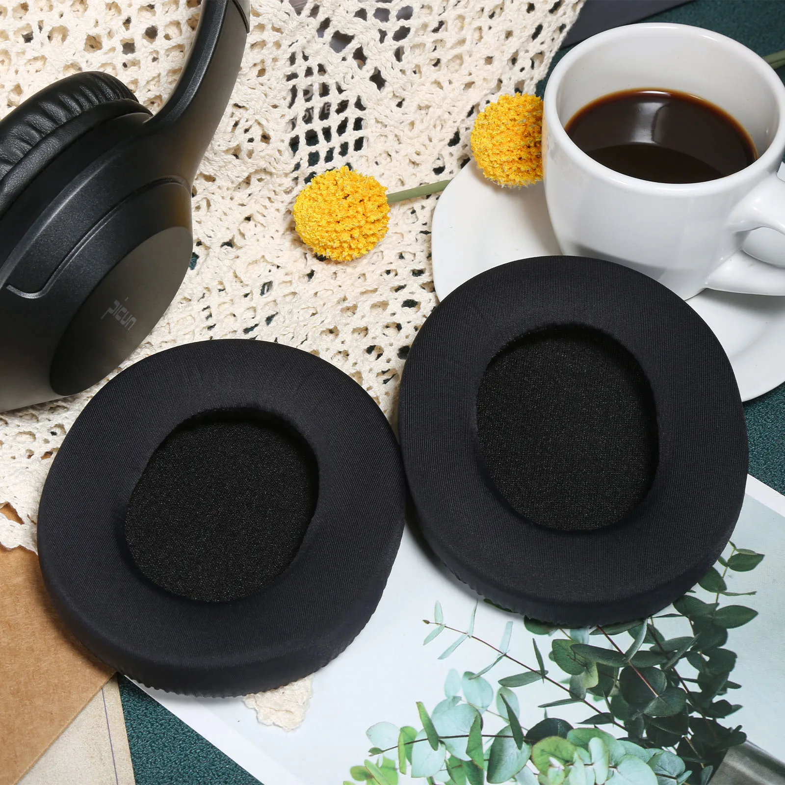 2 pezzi/paia di ricambio per cuscinetti auricolari per cuffie, accessori per cuffie montati sulla testa, per cuffie da gioco SteelSeries XBox Playstation