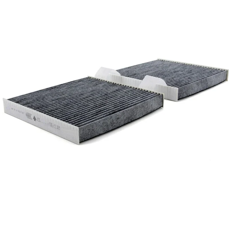 

Для BMW X3 F25 X4 F26 Воздушный фильтр переменного тока Комплект автомобильного воздушного фильтра Автомобильный воздушный фильтр салона Один комплект оригинального качества OEM No 64319312318