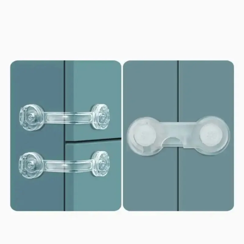 5PCS Baby Protect Cabinet Protection Against Children Security Locks Safe Door Fridge Protection Tools Baby Safety Drawer Locks
