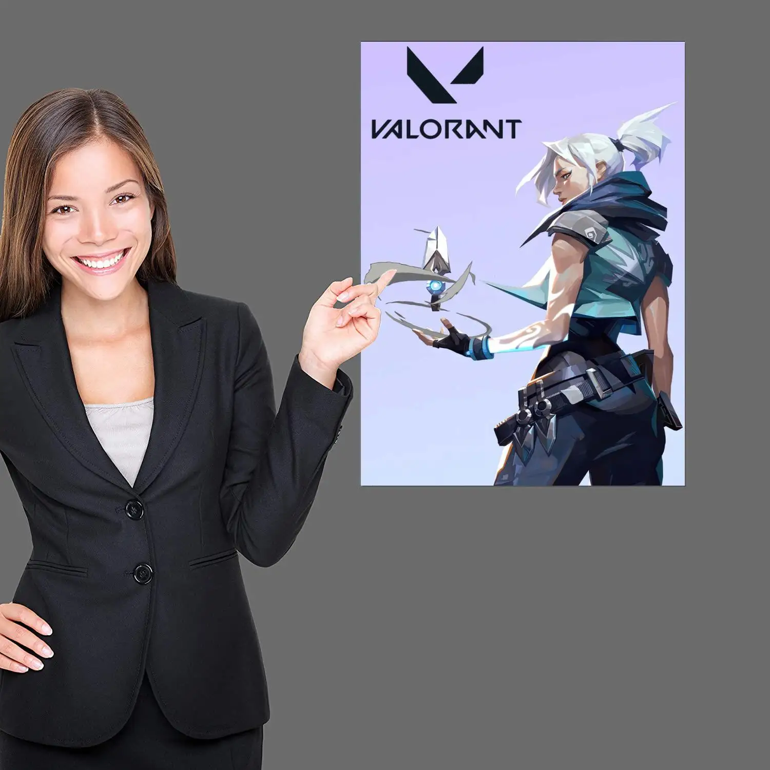 valorant video game Decorative Canvas Posters Room Bar Cafe Decor Gift Print Art Wall Paintings