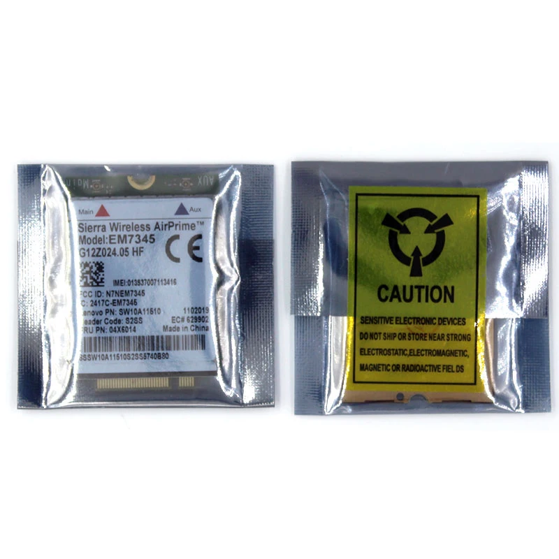 EM7345 LTE 4G NGFF M.2 WWAN Card 04X6014 4G LTE/HSPA+ 42Mbps Card module for thinkpad T440 T540P W540 L440 X240 X1 Carbon X250