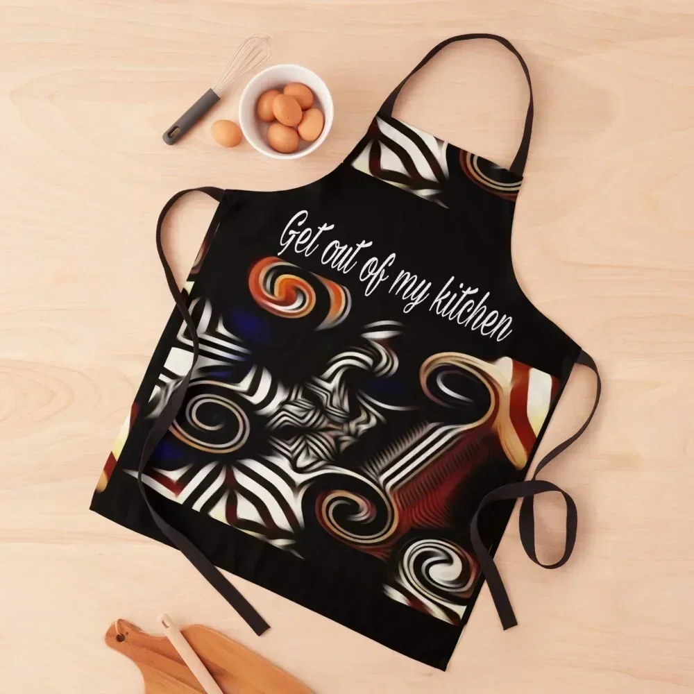 

Get out of my kitchen Apron Children'S Kitchen And Household Goods Kitchen Things Special Accessories Apron