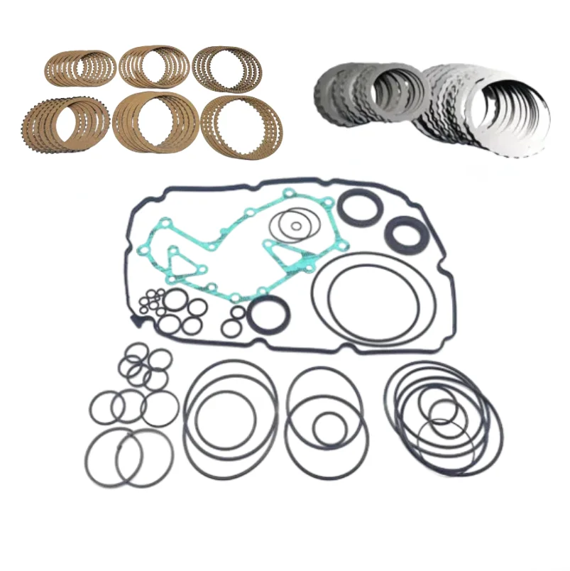 1Set Kit Pembangunan Kembali Segel Gasket Perbaikan Gesekan Pelat Kopling Transmisi untuk Suku Cadang Mobil Mesin MERCEDES-BENZ C Grade 725.048