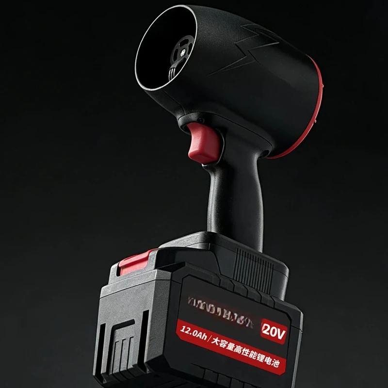 X70 industrial hair dryer blowing dust leaves blowing snow high power lithium battery storm turbine fan