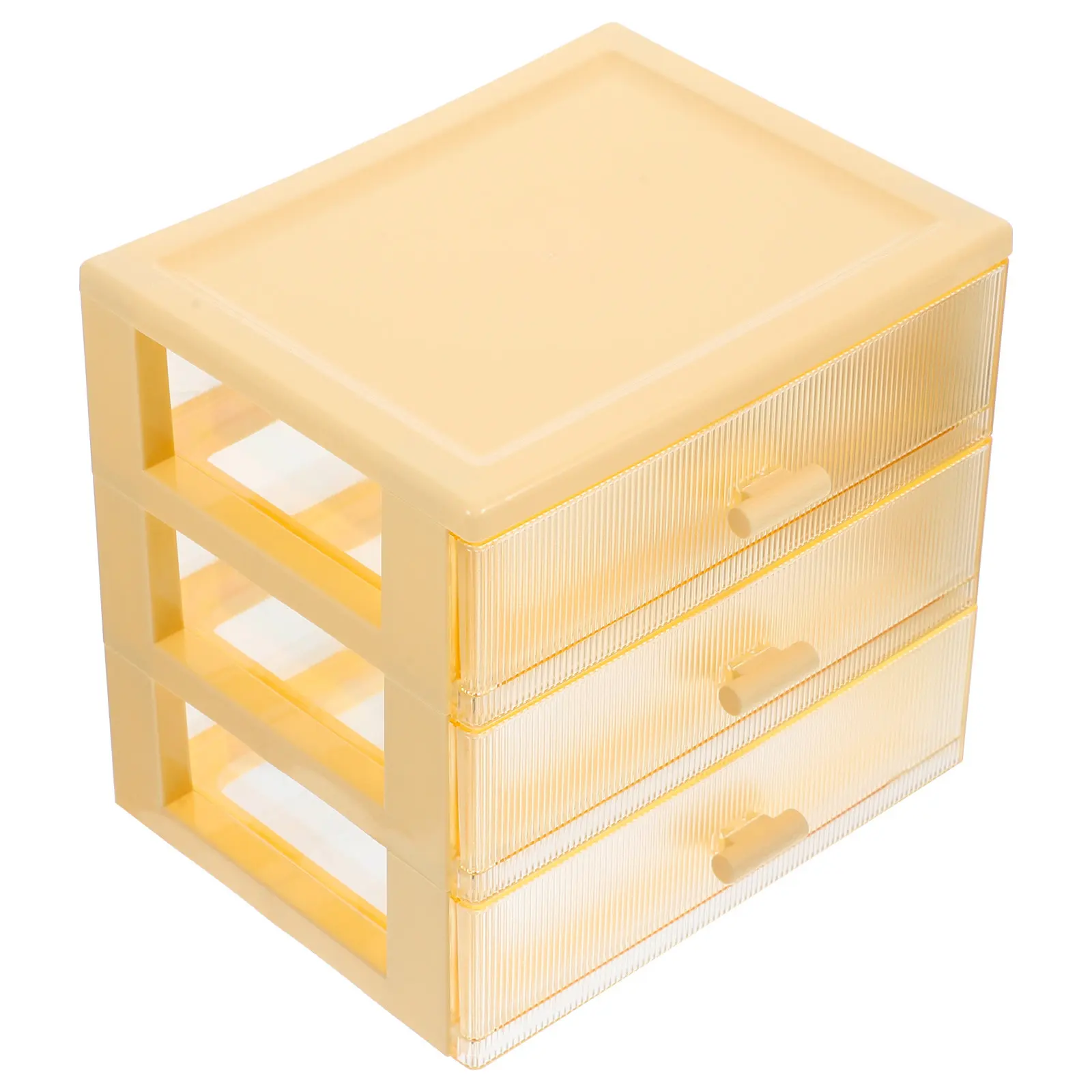 Plastic Drawer Cabinet Small Drawer Box Desktop Organizer Multi Layer Multifunctional Storage Case for Office