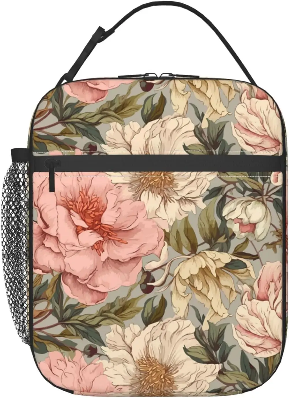 Bat Goth Theme  Polyester Lunch Box For Men Women Goth Lunch Box For Work,Picnic,School,Travel,Hiking,Beach Or Fishing