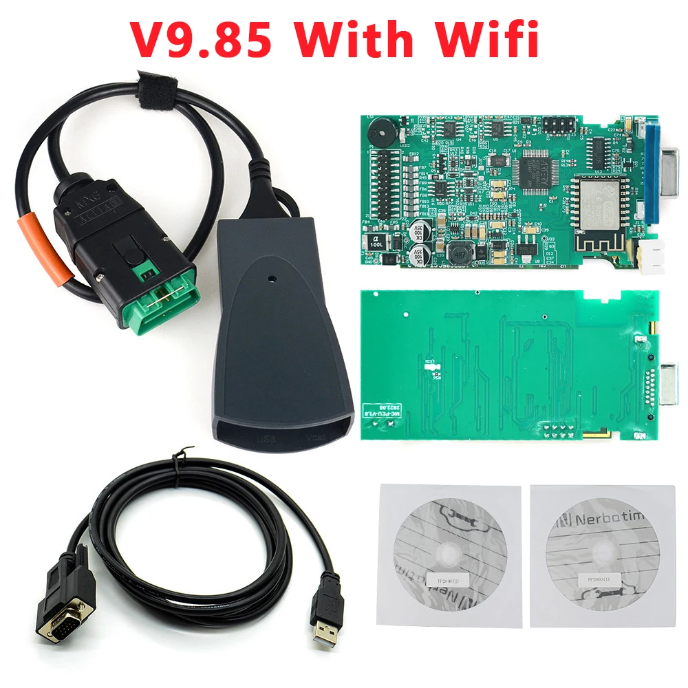 Newest A+ Lexia3 V9.85 With Wifi Version Diagnostic Tool Lexia 3 V48 PP2000 For Citren/Pegeot With New Diagbox LEXIA-3