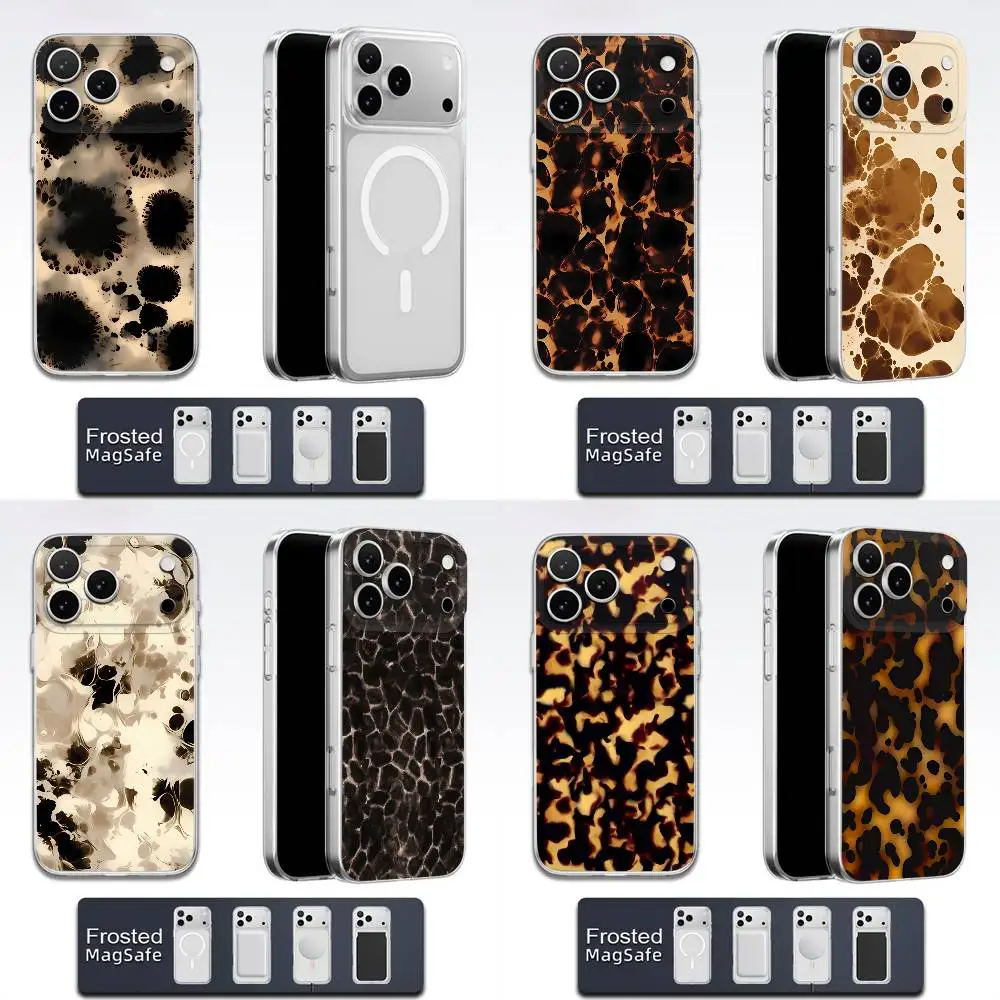 Schildkröte Shell Marmor Schildkröte Textur Handyhülle für iPhone 17,16,15,14,13,12,11,Pro,Max,Plus,E,Air,Mini Magsafe Frosted Cover