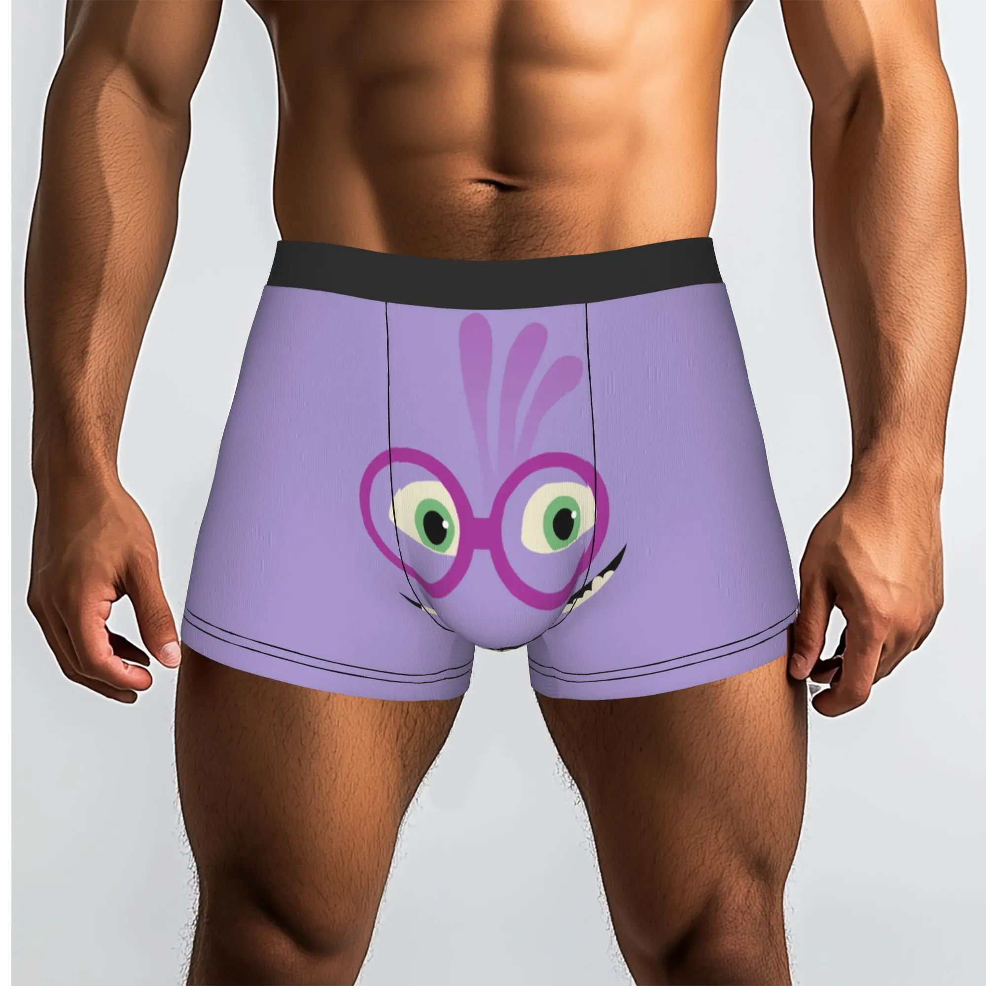 Custom Fashion M-Monsters Anime University Boxers Shorts Panties Male Underpants Breathable  Briefs Underwear