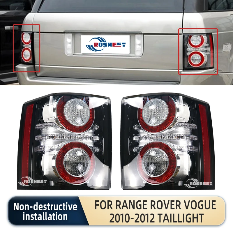 

Taillights For Land Rover Range Rover Vogue 2010 2011 2012 L322 LED Rear Turn Signal Warning Lamp Brake Lights Car Accessories