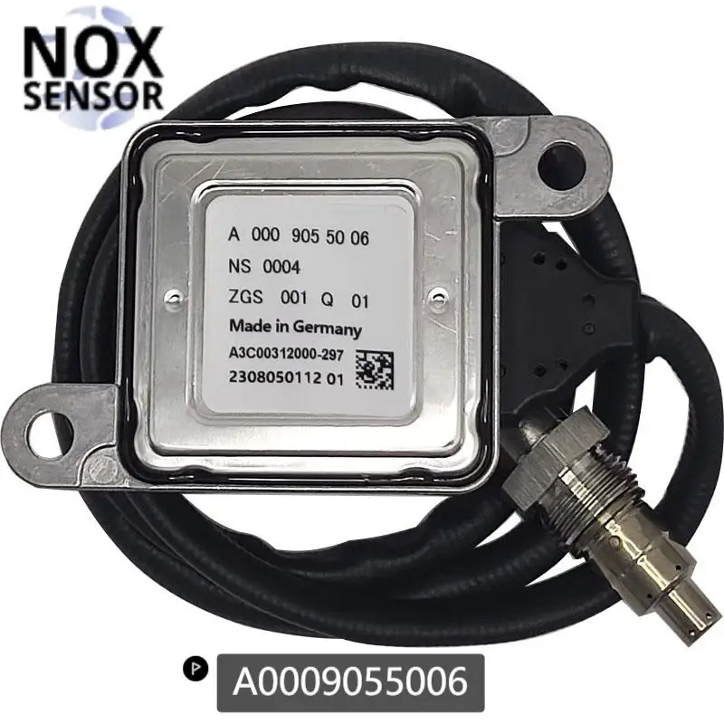 A0009055006 Sensor de óxido de nitrogênio para Mercedes-Benz, 12V, E350, E400, CGI, 4Matic, 2012, 2013, 2014, 2015-16, Original,