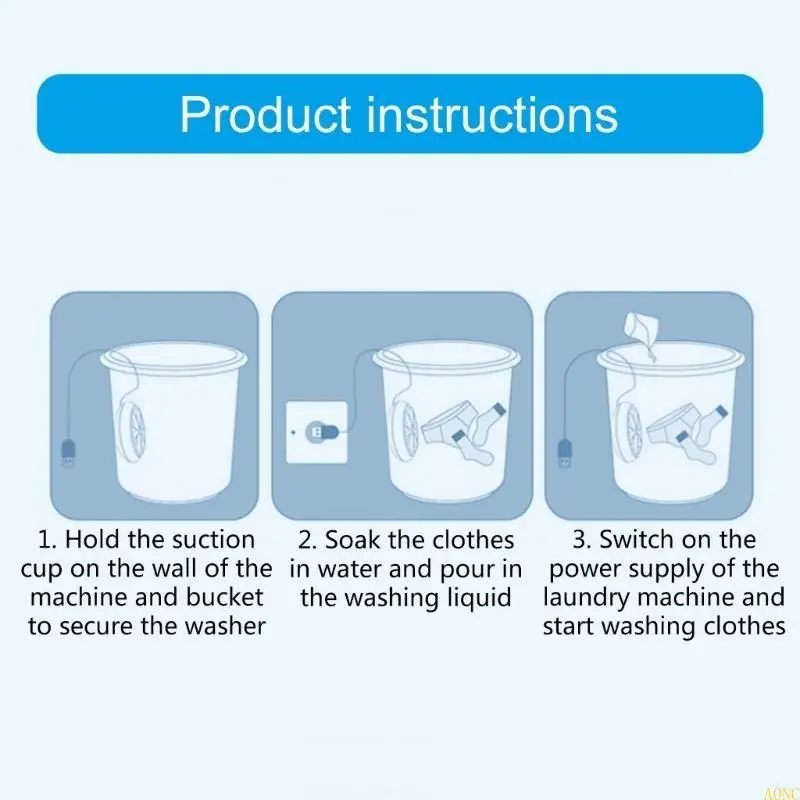 A0NC Портативная маленькая стиральная машина тиха