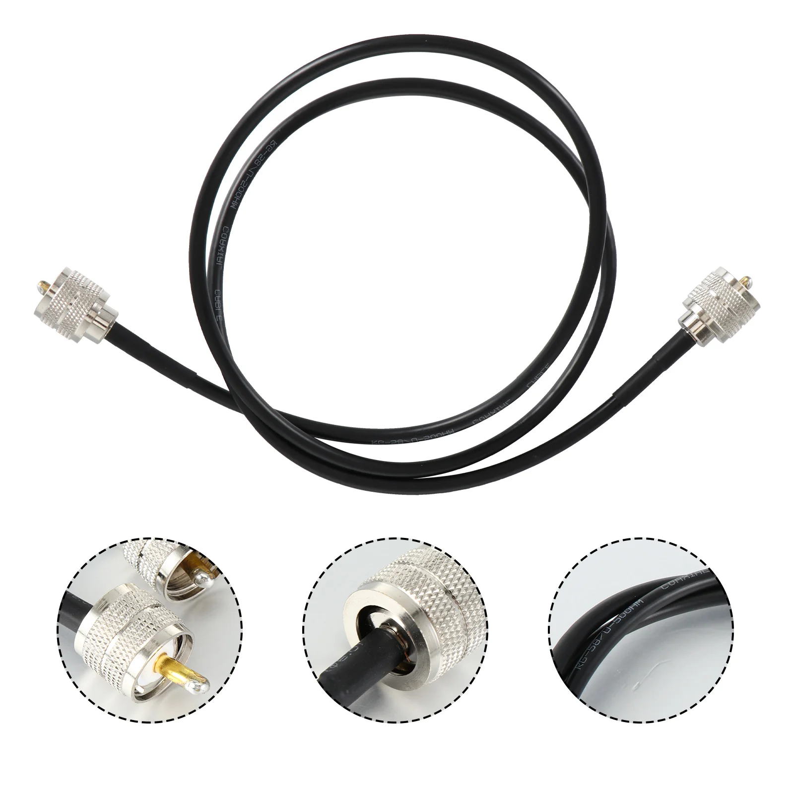 

to Rg58 Coax Cable High Quality Durable Coaxial Cable for Antenna Radio Car Mobile Signal Booster