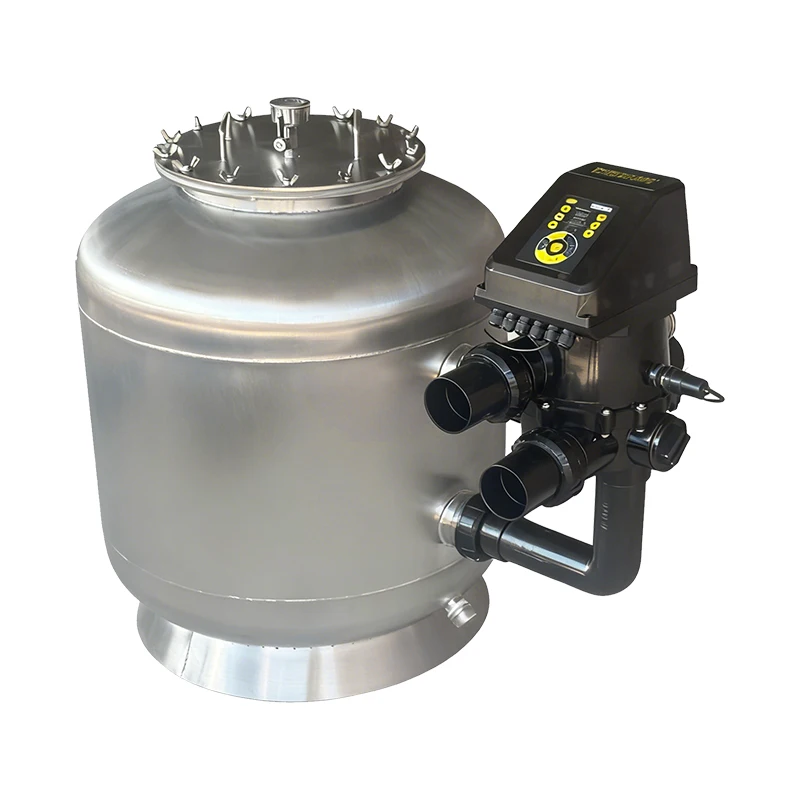 Finn Forst Commercial Automatic Backwash Side Mount Stainless Steel Sand Filter Filtro De Piscina with Valve for Inground Pools