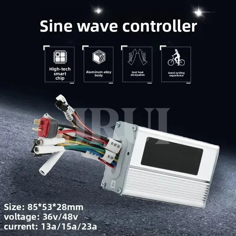 Electric Bicycle EN08 Smart LCD Instrument, Mountain Bike Scooter LCD Speedometer Display, Waterproof Cable, 5-pin