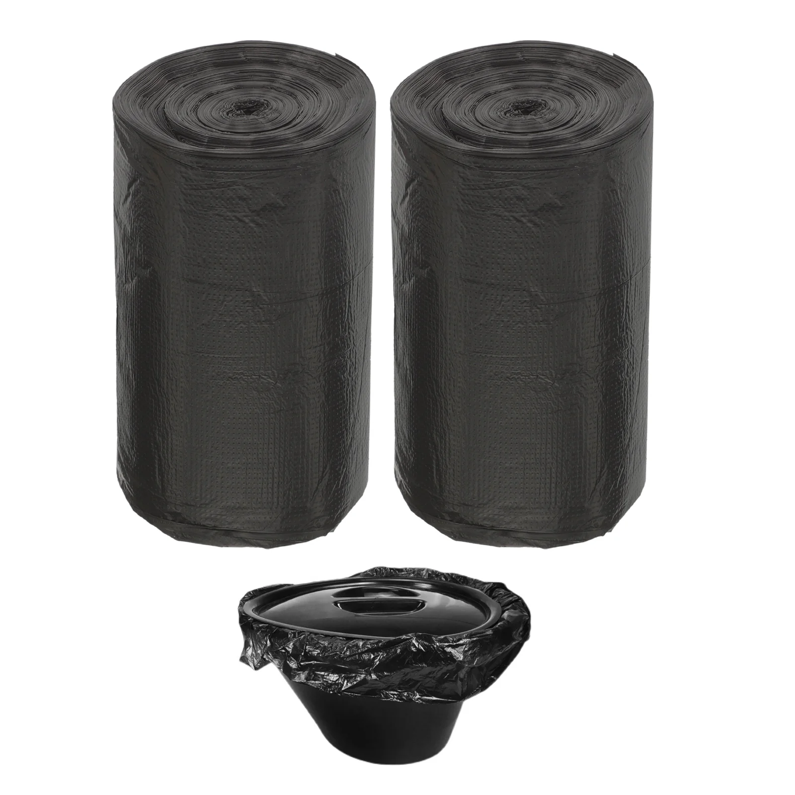 

100pcs Potty Bags Disposable Toilet Liners 50x60cm Camping Travel Portable Poop Waste Bags for Elderly Home Use