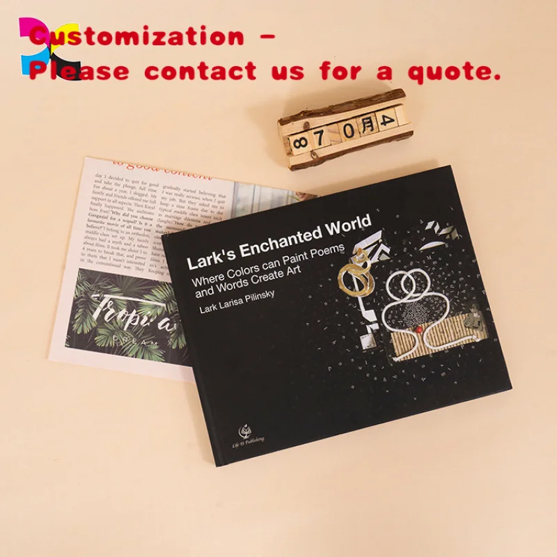 

custom.Flower Book Makeup Book Hardcover Personal Recipe Book