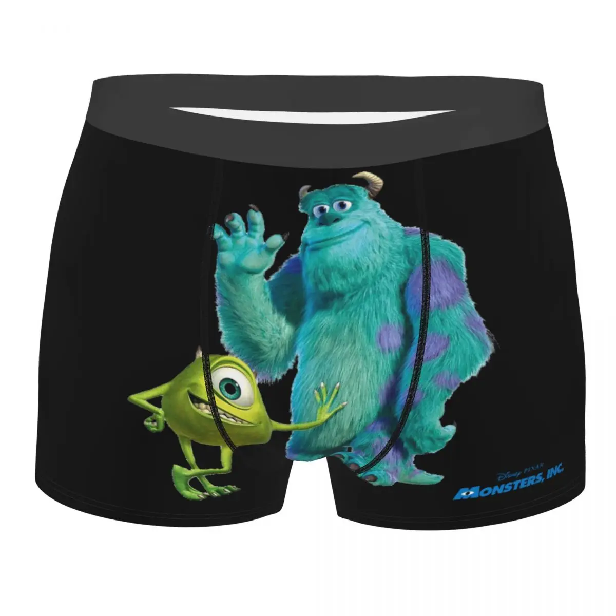 Disney Monsters University Sullivan Sullivan And Mike Underpants Homme Panties Male Underwear Ventilate Shorts Boxer Briefs