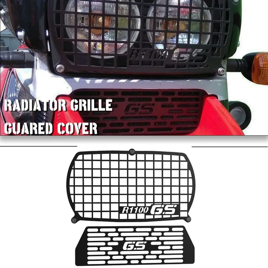 

Motorcycle Headlight Guard Grill & Radiator Cooler Protective Grille Set For BMW R1100GS 1994 1995 1996 1997 1998 1999 R 1100 GS