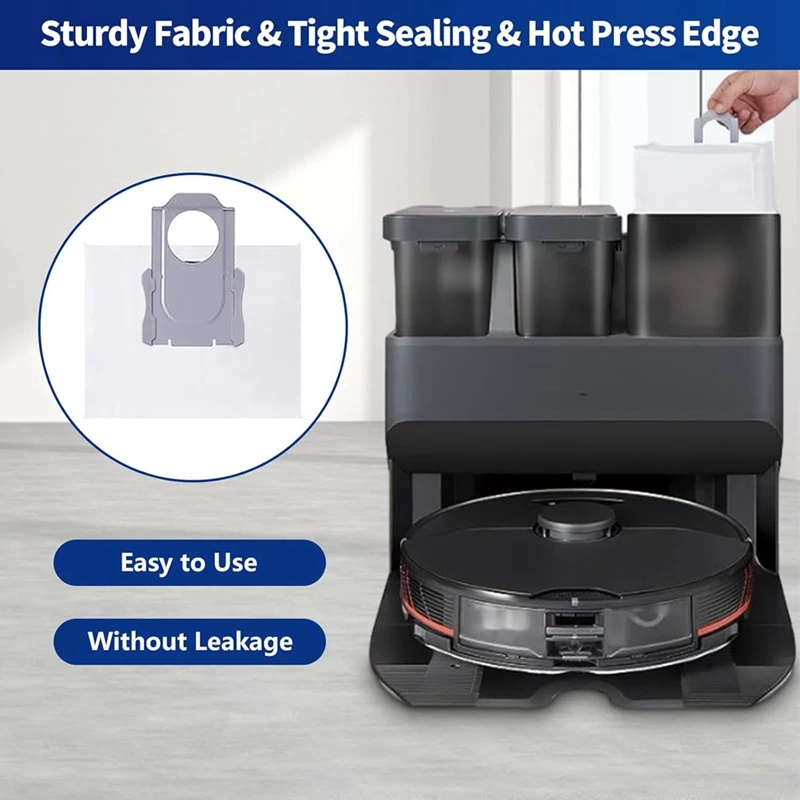 ABUD-Compatibile per Roborock Q8 Max, Q8 Max+, Q5 Pro, parti di ricambio Accessori Spazzola laterale principale Filtro Hepa Sacchetto per la polvere del mop