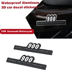 For Kawasaki Z900 Z650 Z800 Z900RS Motorcycle Waterproof Aluminum 3D car decal stickers Badge Decal Emblem Motorcycle stickers