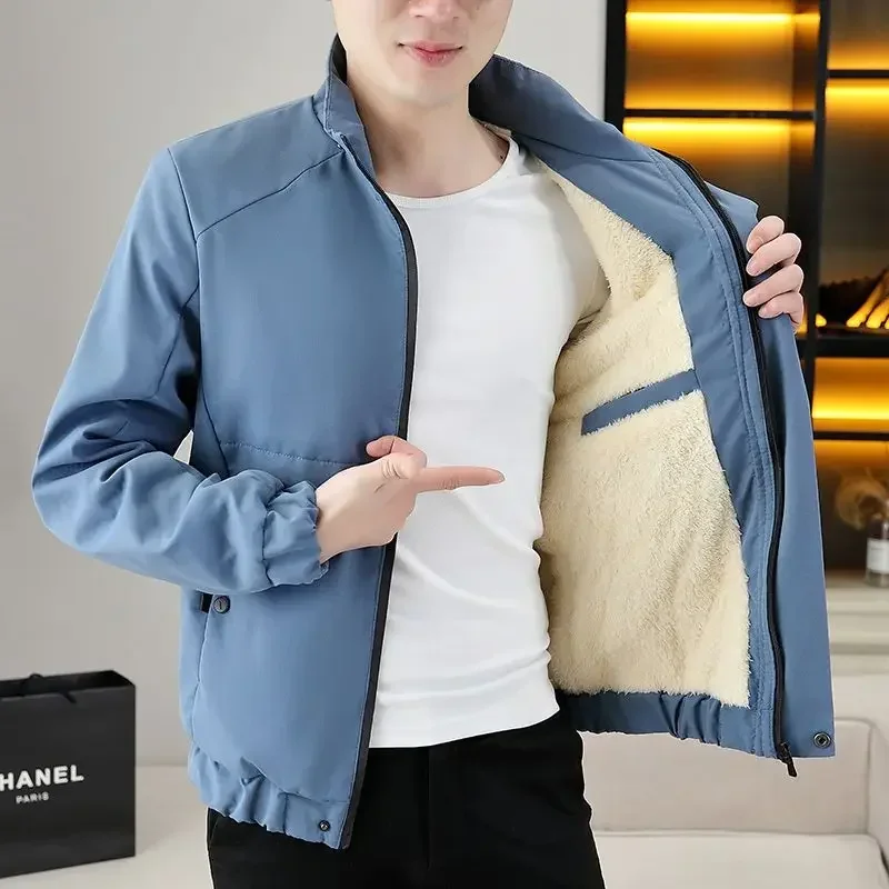 

Stand Collar Winter Coat for Men Stylish Slim Fit Y2k Harajuku Casual Jacket Man Cheap Sale Vintage Clothes Offer Aesthetic On