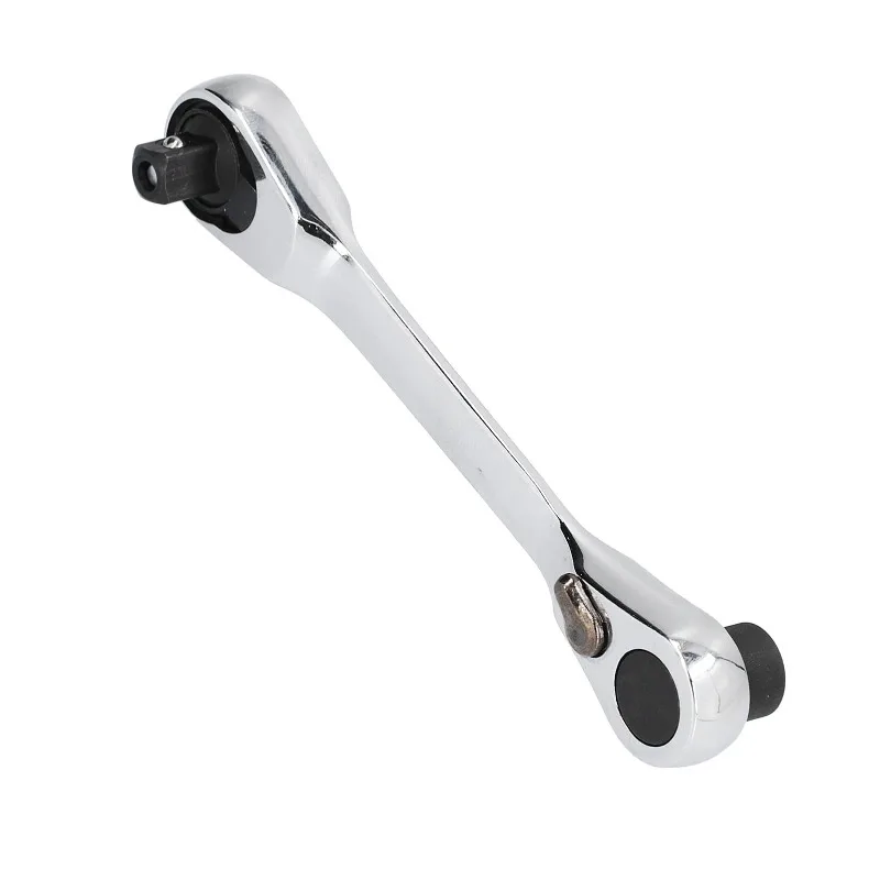 Double Ended Quick Socket Screwdriver Hex Torque Hand Repair Tools Mini Treble 1/4 Ratchet 2-in-1 Spanner Wrench Set 2025 New