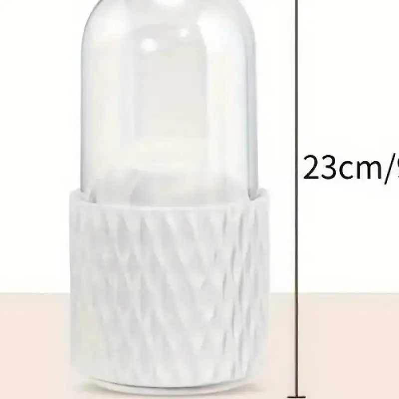 

Portable Rotating Makeup Brush Organizer - Cosmetic Storage for Lipstick, Eyebrow Pens & Eyeshadow Brushes