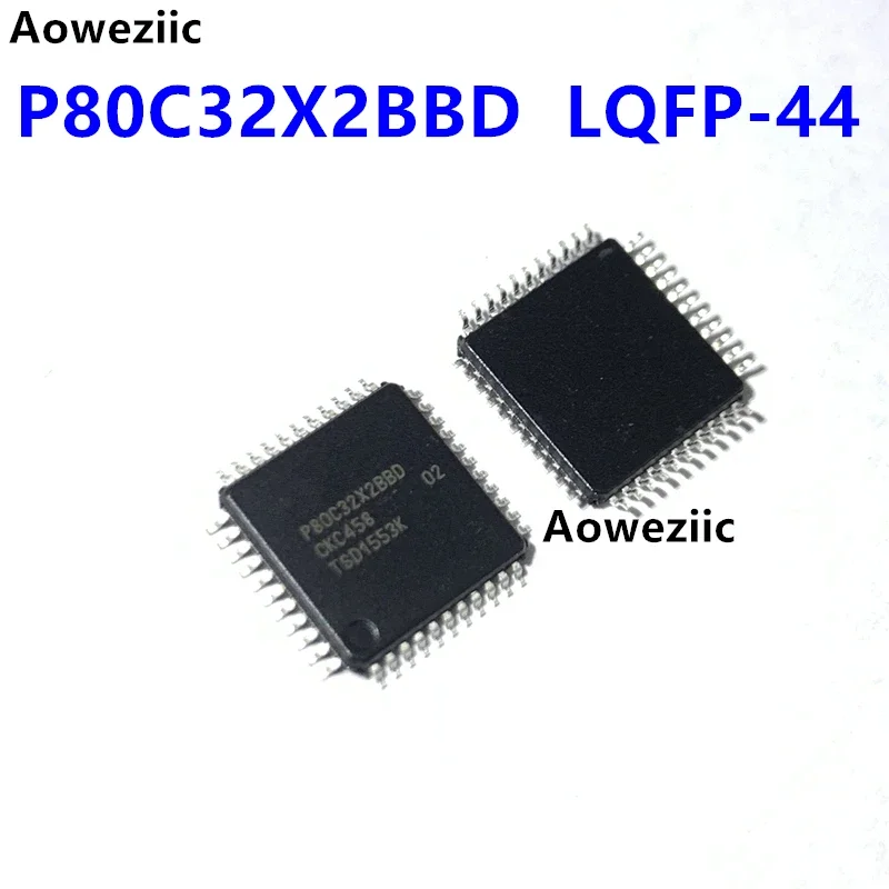 P80C32X2BBD LQFP-44 Microcontroller IC 8-Bit 256Byte 33MHz, Imported Original