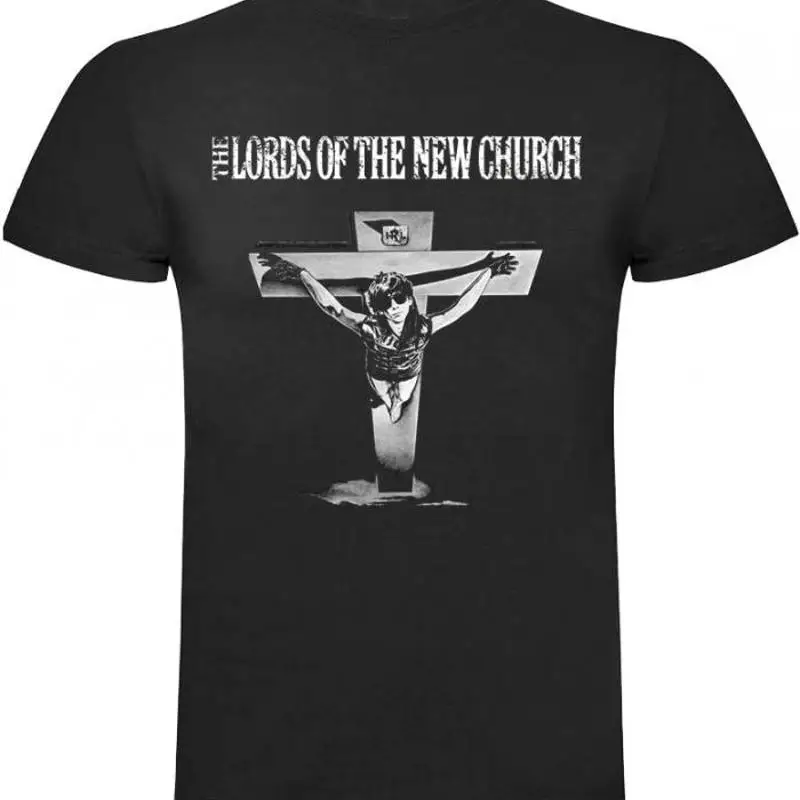Футболка унисекс The Lords Of The New Church Band всех размеров S-5XL DM78 Футболка унисекс The Lords Of The New Church Band всех размеров S-5XL DM78