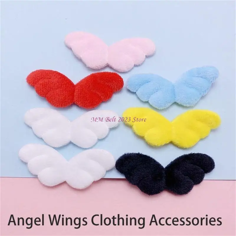 49ME Creative Wing Fabric Wing Adornments Craft Clothes Sewing Supply Hair Clip - Image 4