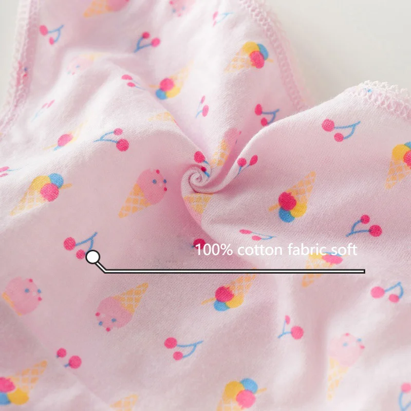 3/6/9/12 Pcs/Lot Cotton Panties Girls Kids Short Briefs Children Underwear Child Cartoon Print Shorts Underpants Lace Panties - Image 6