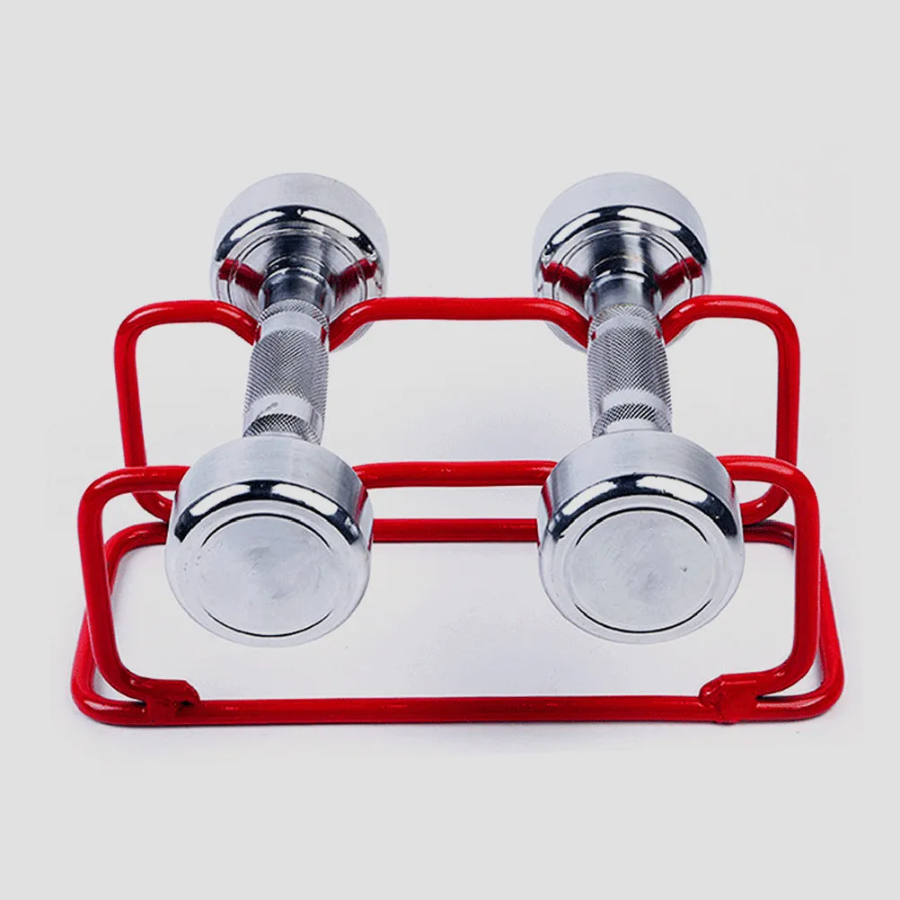 

Dumbbell Rack for Gym Solid Dumbbell Organizer Stand Weight Holder Rack for Dumbbells Non Slip Floor Protector Design