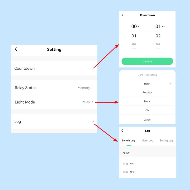 Tuya Smart ZigBee 40A Timer Switch 1P DIN Rail KWh Meter with Energy Monitor App Remote Control Supports Alexa Google Home