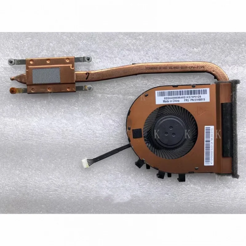 

C FOR Lenovo L450 L460 L470 CPU Laptop Cooling Fan Heatsink Copper Tube 01HW919
