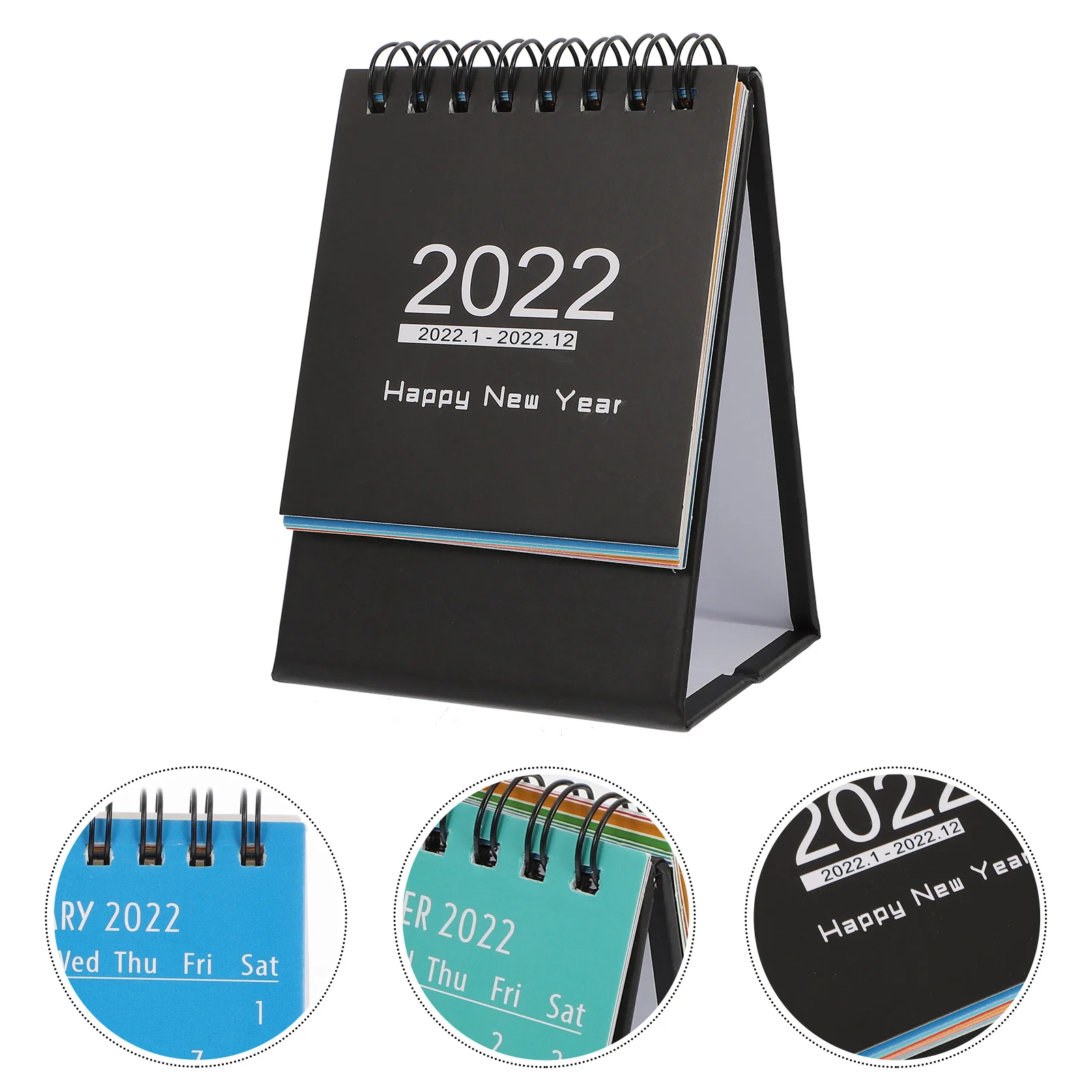 1 قطعة صغيرة 2022 التقويم مكتب مذكرة قاعدة قابلة للطي واضح الطباعة الجدول التقويم عطلة مخطط دراسة مكتب الاستخدام