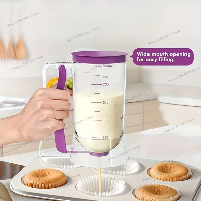 For Cake Batter Separator, Measuring Cup Dispenser, Handheld