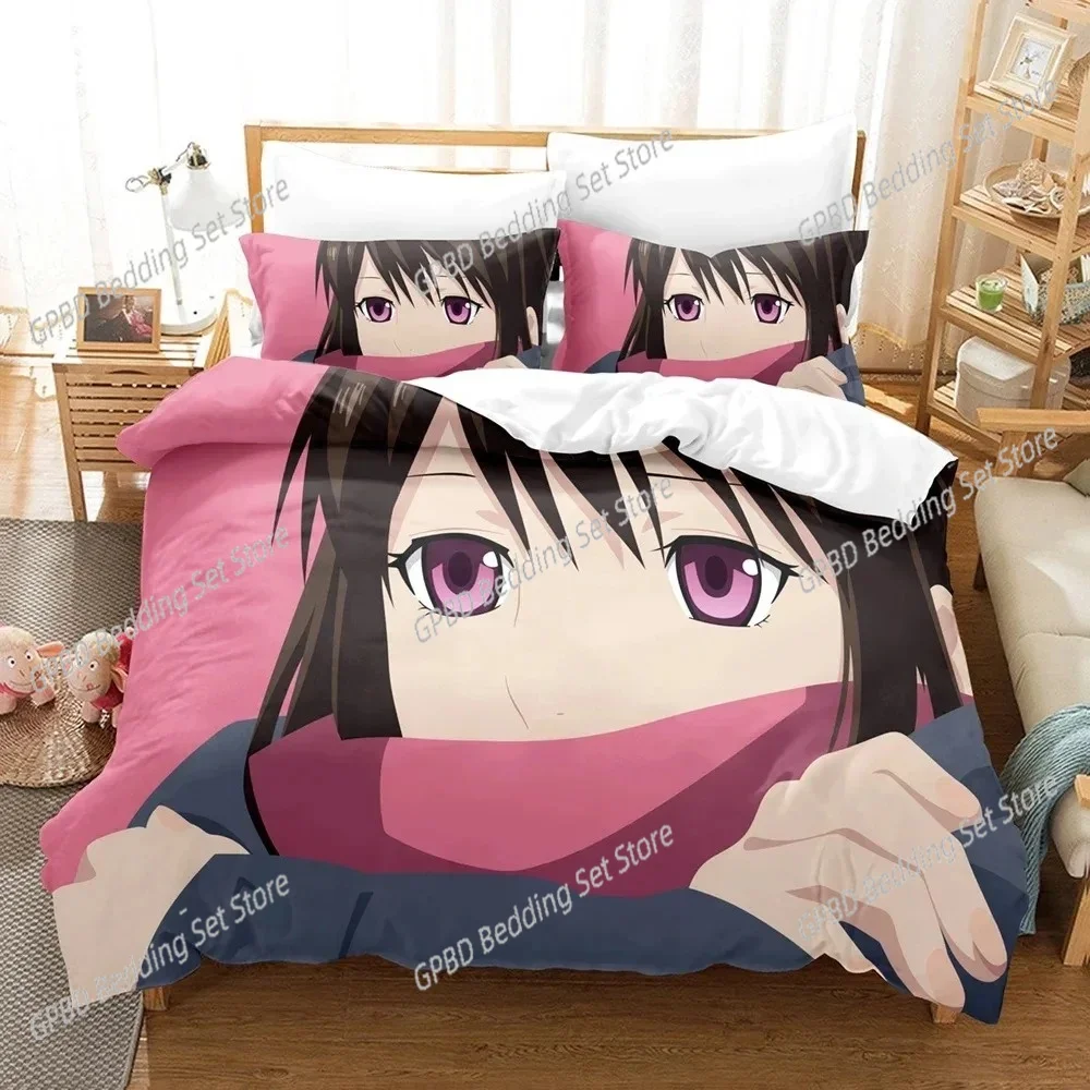 

3d Printing Anime Noragami Yato Bedding Set Duvet Cover Bedroom Comforter Covers Single Twin King Size Quilt Cover Home Textile