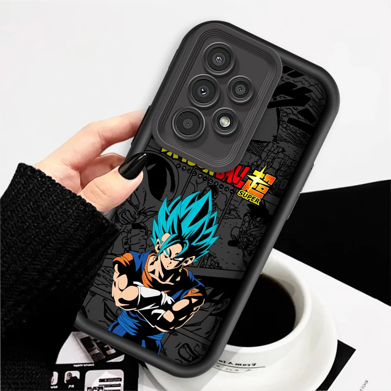 Trend D-Dragon Ball Saiyan For Samsung A73 A71 A54 A53 A52 A51 A33 A32 A21S A14 A13 A12 A03 A04 A05 5G Eye Ladder Funda