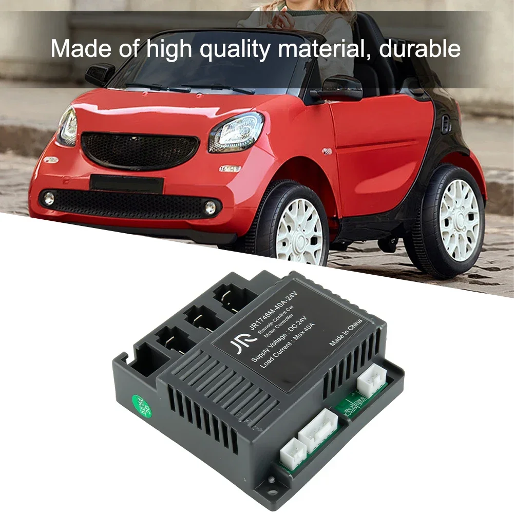 Get a Smooth and Safe Ride with JR1746M 40A 24V Control Box Compatible with Electric Fuel and High quality Transmitter Included