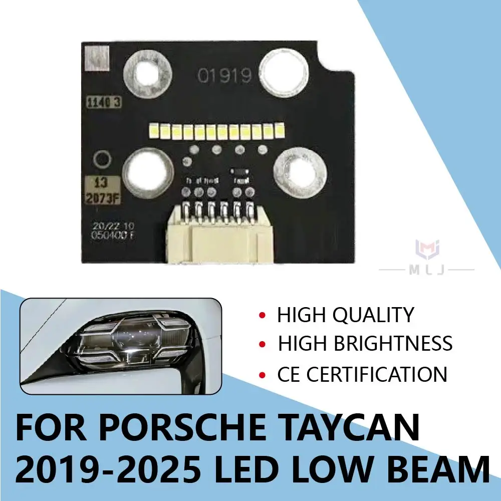 

For Porsche Taycan 2019-2025 DRL Angel Eye Board LED Low Beam Light Headlight Light Bulb Beamer Chip Replace OEM Car Accessories