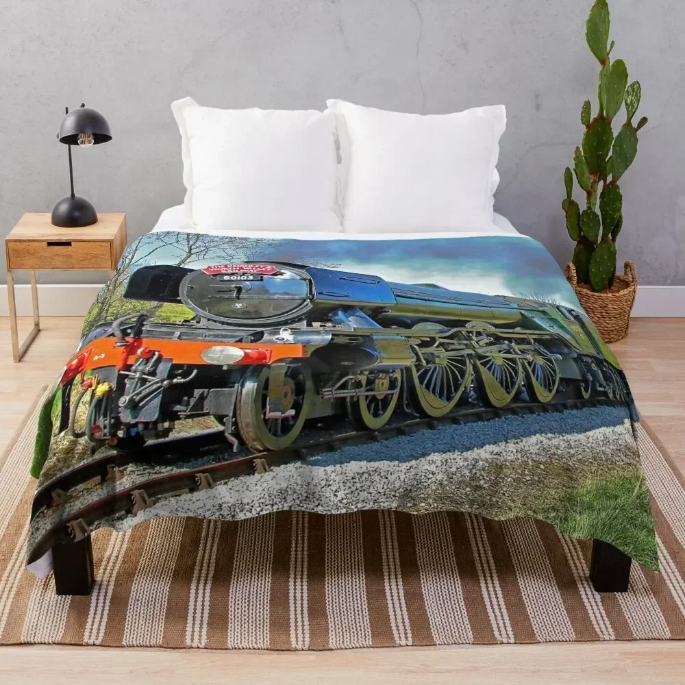 

The Flying Scotsman on theKWVR - 1 Throw Blanket Stylish Decor Blanket Gift for Friends Roommate