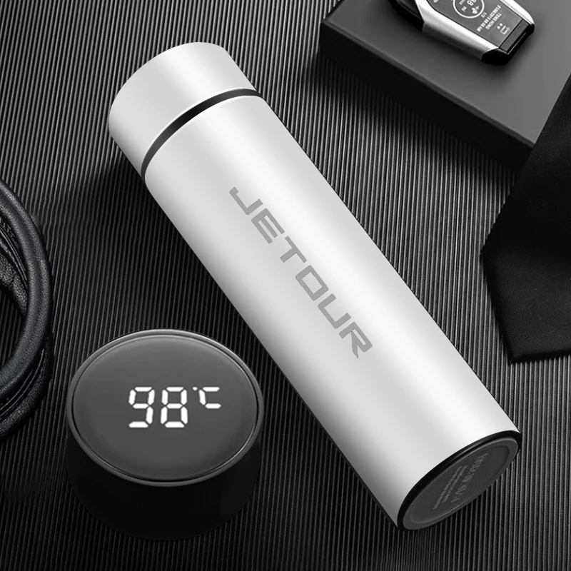 Smart Thermos Car Logo Color Temperature Car Travel Mug For  Jetour T2 X70 PLUS L9 X90 PRO X95 X70S EV T-3 X view 3