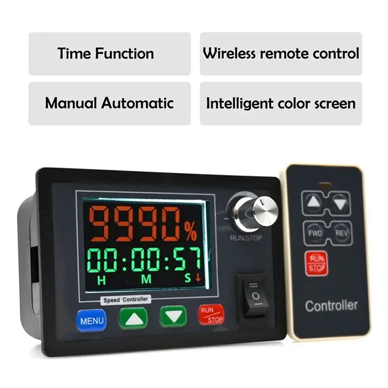 PWM Motor Speed Controller Positive Reverse Voltage Regulator DC10-55V 40A 1 Piece