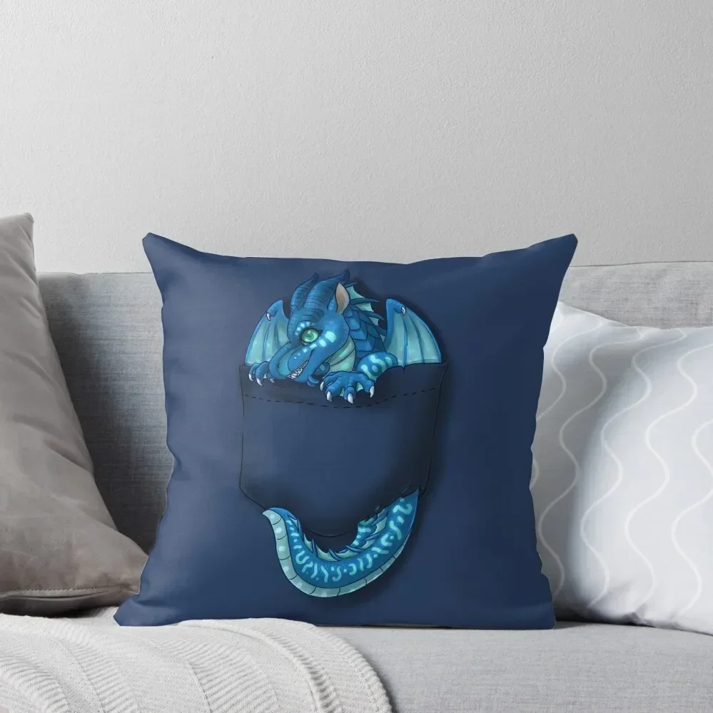 Wings of Fire - Pocket Tsunami Dragon Throw Pillow Decorative Cushion christmas supplies pillow